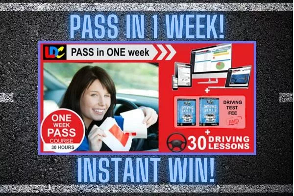 Driving Lessons - Pass Driving Test in 1 week